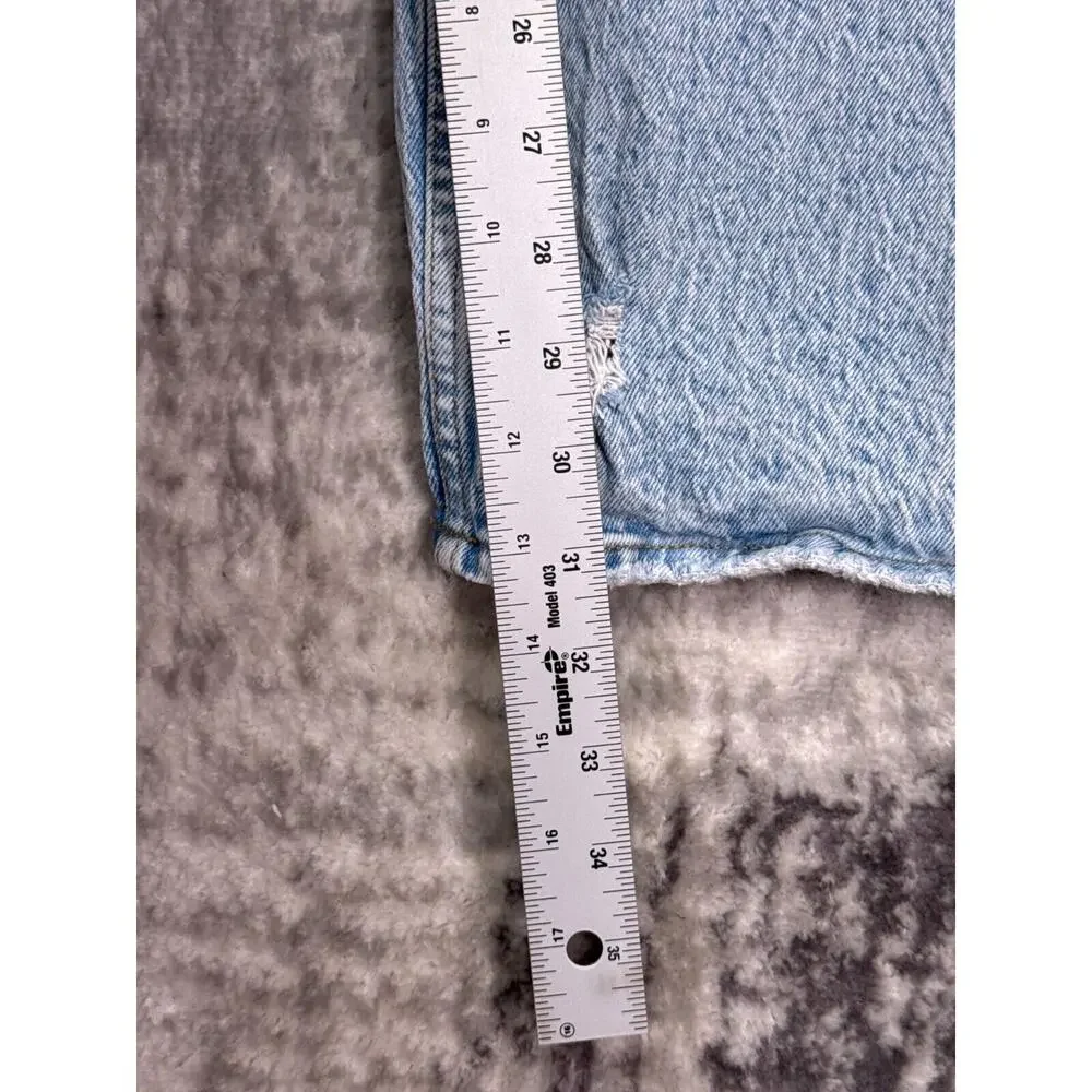 Abercrombie & Fitch Jeans 34 / 18L Womens 90s Straight Ultra High Denim - Picture 5 of 7